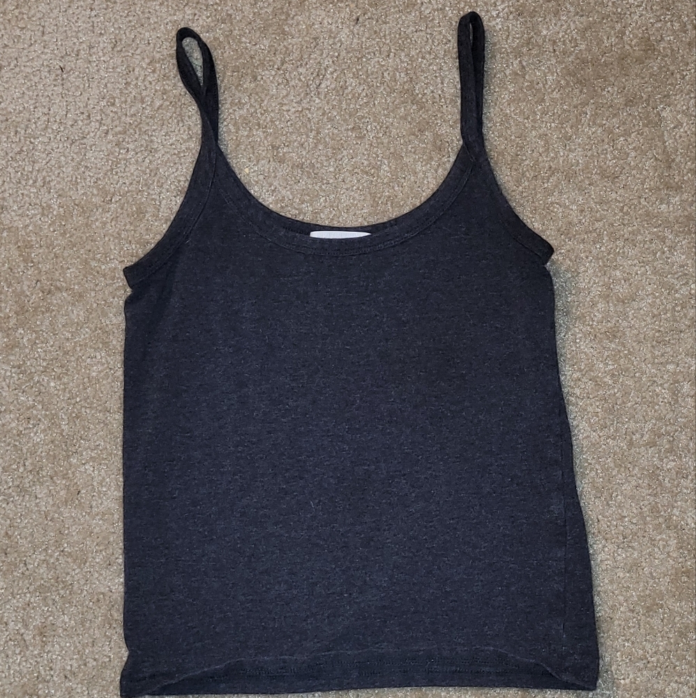 Forever 21 medium, gray, cropped tinktop